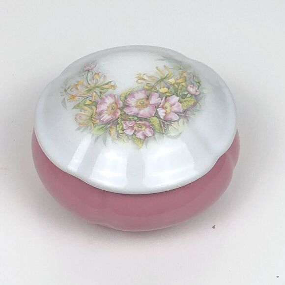 Heritage House Porcelain Music Trinket Box Days Of Wine And Roses Tested Working - Picture 1 of 8